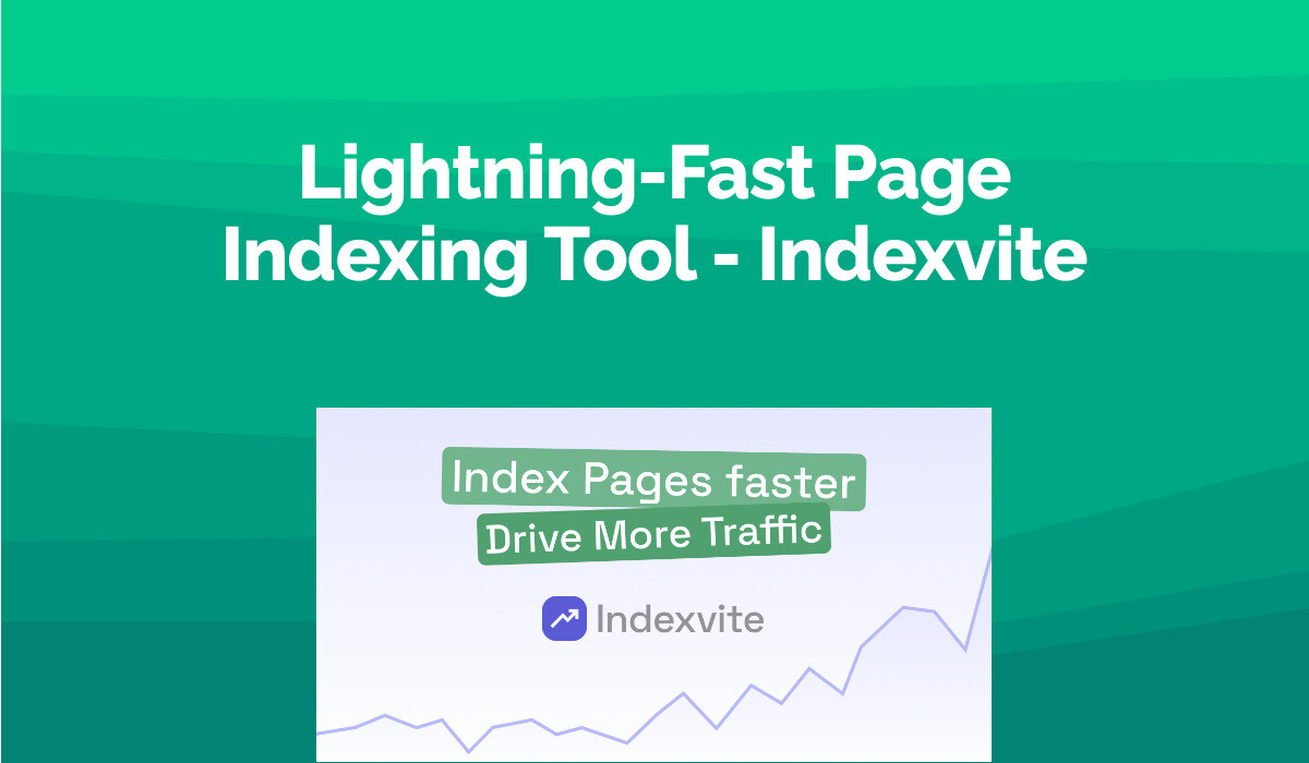 Lightning-Fast Page Indexing Tool - Indexvite
