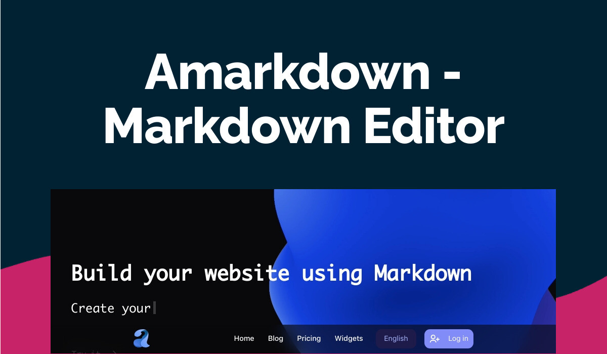 Amarkdown - Markdown Editor