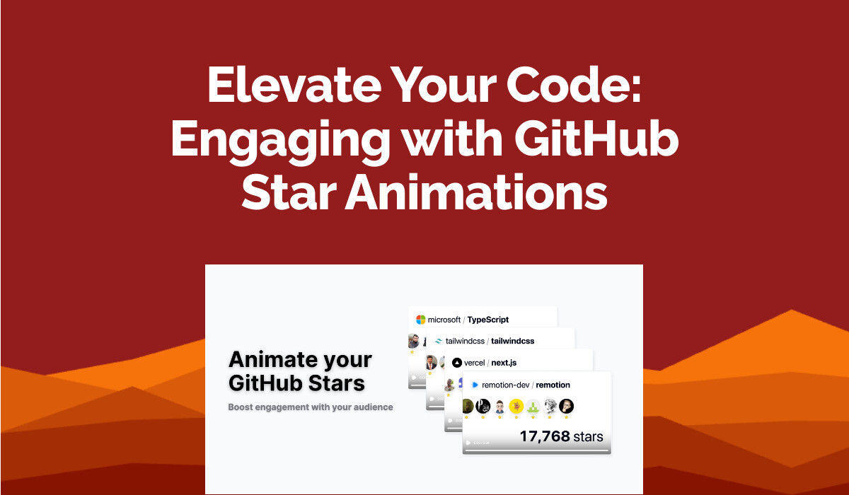 Elevate Your Code: Engaging with GitHub Star Animations