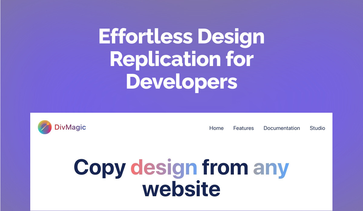 Design Replication for Developers