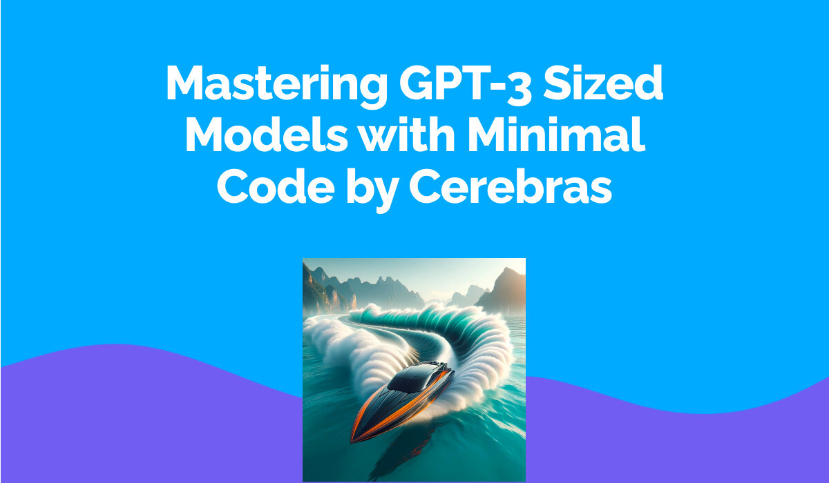 GPT-3 Sized Models with Minimal Code