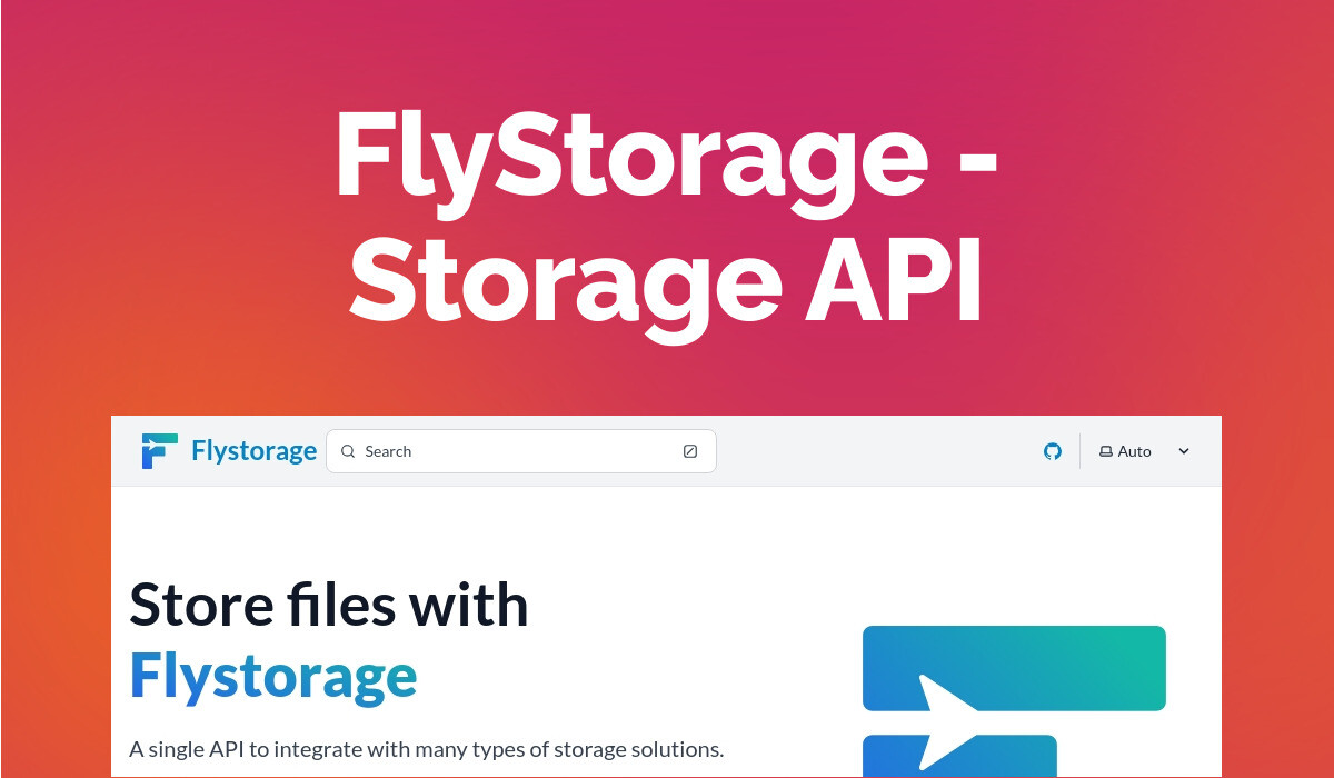 FlyStorage - Storage API