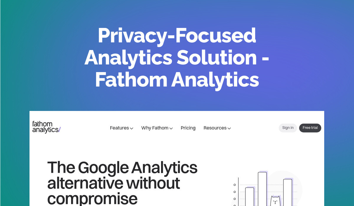 Fathom Analytics - Google Analytics Alternative